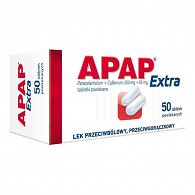 APAP EXTRA X 50 TABLETS