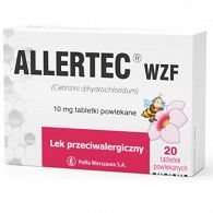 ALLERTEC WZF 10 mg  20 tabletek