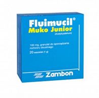 FLUIMUCIL MUKO JUNIOR 100 MG X 20 BAGS 