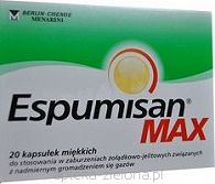 ESPUMISAN MAX X 20 CAPSULES