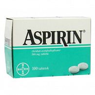ASPIRIN 500 MG X 100 TABLETKI (import Delfarma)