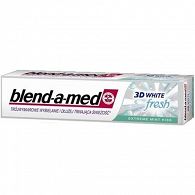 BLEND-A-MED 3D WHITE FRESH EXTREME MINT KISS TOOTHPASTE 125 ML