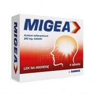 MIGEA 200 MG X 4 TABLETS