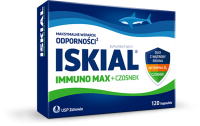 ISKIAL MAX +CZOSNEK  X 120 CAPSULES