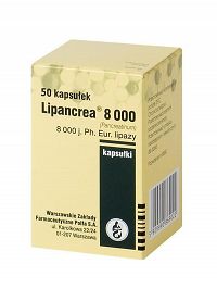 LIPANCREA 8000 J.  X 50 CAPSULES