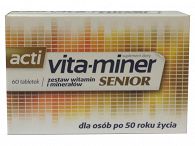 ACTI VITA-MINER SENIOR X 60 TABLETS