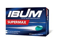 IBUM SUPERMAX 600 MG X 10 CAPSULES